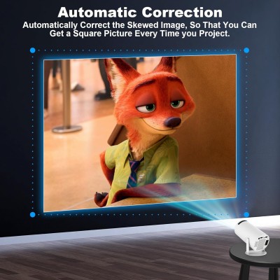 Mini Vidéoprojecteur Portable WiFi - 1080P Full HD, HDMI, Compatible Téléphone & PC