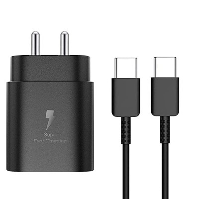 Chargeur 45W PD USB-C + Câble USB-C - Charge Ultra-Rapide Compatible Samsung & iPhone