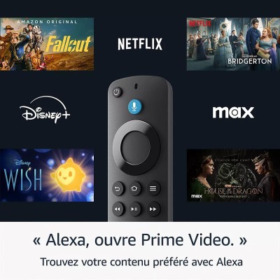Amazon Fire Stick HD 8Go WiFi 5 - Streaming Rapide & Performant