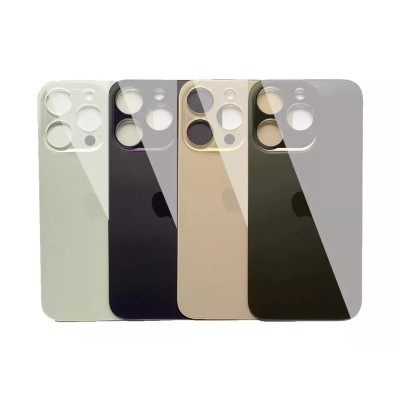 🔧 Vitre Arrière iPhone 14 Pro Max | Logo CE + Adhésif Inclus