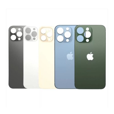 Vitre Arrière iPhone 13 Pro | Logo CE + Adhésif Inclus