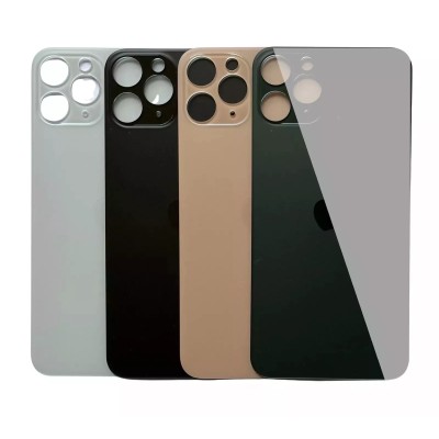 🔧 Vitre Arrière iPhone 11 Pro Max | Logo CE + Adhésif Inclus