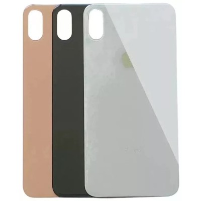 🔧 Vitre Arrière iPhone Xs | Logo CE + Adhésif Inclus